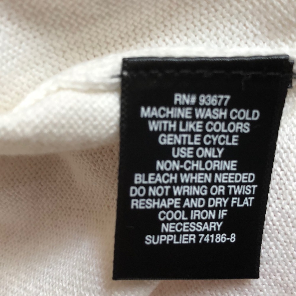 Liz Claiborne Career long sleeve Sweatshirt New - Picture 6 of 6